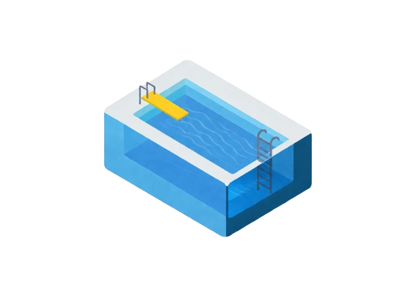 Forme du bassin — Rectangulaire