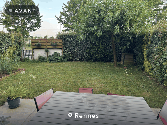 Simulation avant / après — Rennes